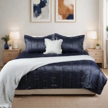 Luna Bueno Glory Obsidian Çift Kişilik Yatak Örtüsü