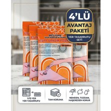 Welfare 40X60 cm Vakumlu Saklama ve Seyahat Poşedi (4 Adet)