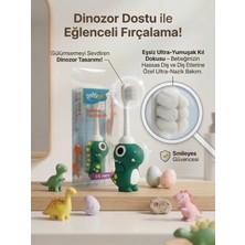 Smile Yes 1-5 Yaş Ultra Soft Bebek ve Çocuk Diş Fırçası Dinozor Serisi