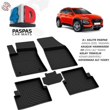 Hyundai Kona Ferrous 4d Havuzlu Kauçuk Paspas 2018