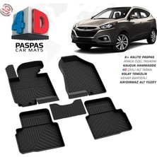 Hyundai IX35 2010 Ferrous 4d Havuzlu Kauçuk Paspas