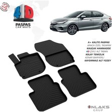 Honda City 7 2023 Ferrous 4d Havuzlu Kauçuk Paspas