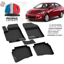 Hyundai Accent Blue 2010 Ferrous 4d Havuzlu Kauçuk Paspas