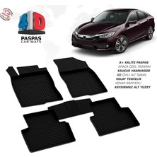 Honda Civic 11 Sd Ferrous 4d Havuzlu Kauçuk Paspas 2025