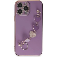 Elma Shop  Iphone 13 Pro Kılıf Esila  - Mor