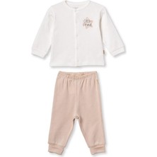 BabyCosy Organic Wear Bebek Alt Üst Takım  %100 Organik Pamuk , Bebek - YENIDOĞAN-CSYR4529
