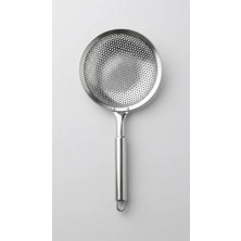 Nishev.com Evini Sev Premium Kalite Paslanmaz Çelik Kevgir - Çok Amaçlı Mutfak Süzgeci 16CM 34CM