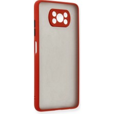 Pohone X3 Kılıf Montreal Kapak - Kırmızı