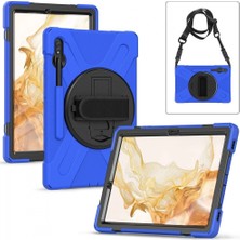 Pileli Store Pilelistore   Samsung Galaxy T737 Tab S7 Fe 12.4 Kılıf Amazing Tablet Kapak - Mavi
