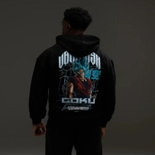 Vanquish Dbs Goku Ssgss Black Oversized Hoodie