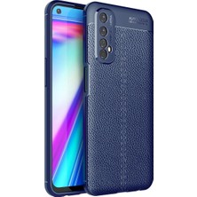 Elma Shop Realme 7 Kılıf Auto Fus Kapak - Lacivert