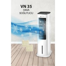 Dijitsu Portatif Hava Soğutucu Salınımlı Uzaktan Kumandalı 55 Watt VN35