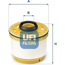 Ufi Zengemtx Yakit Filtresi [ Toyota Hilux Vii 2.5 D-4d/3.0 D-4d 2005-2015, Mitsubishi L200 2.4 Di-D 2014 -, Fiat Fullback 2.4 D 2016 - ]