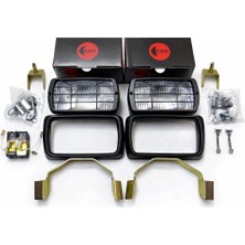 Eser Tofaş Doğan Şahin Kartal Slx Sis Farı Seti Sis Lambası Ayaklı Takım (Ampullü)