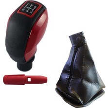 Zetoto Tofaş Doğan Slx Spor Vites Topuzu ve Körüğü Takım Red Modeli