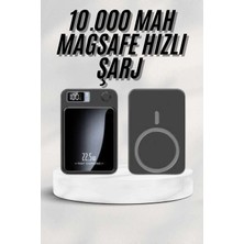 ForWhat Büro Ev Ofis Cihazı Için Taşınabilir Şarj Powerbank 10.000 Mah Hızlı Şarj LED Göstergeli Kablosuz
