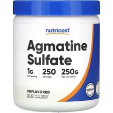 Nutricost, (Özelsporcugıdaların'dan !!) Agmatine Sulfate, Unflavored, 8.9 Oz (250 Gr).usa.43.