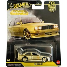 Hot Wheels Premium Car Culture Power Trip 1992 Bmw M3 Gold Chase 0/5 Koleksiyon Aracı