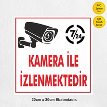 reklamalani.com 7/24 Kamera Ile Izlenmektedir Levha Yönlendirme,