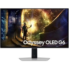 Samsung Odyssey OLED G6 LS27DG612SUXUF 27" 0.03 Ms 2k Pivot 240 Hz OLED Oyuncu Monitörü Outlet