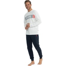 U.s. Polo Assn. Uzun Kol Erkek Pijama Takım 18830