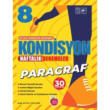 Newton Yayınları Newton Lgs 8. Sınıf Kondisyon Haftalık Paragraf Denemeleri 30 Adet Yeni