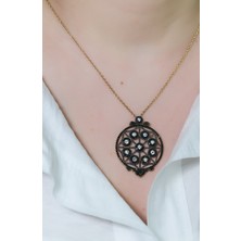 Güneyler Altın Ve Mücevherat Yaşam Çiçeği Kolye 14 Ayar A023431