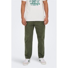 Only & Sons Onslou Taper 0194 Pant Erkek Yeşil Pantolon - 22030240