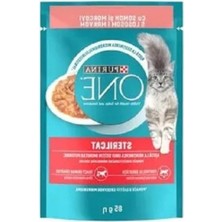 Hakay Somonlu ve Havuçlu Yaş Kedi Maması 85 Gr, 48 Adet
