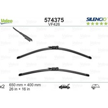 Valeo Storozal Ön Silecek Süpürgesi Takimi Corsa D 06-14 Corsa E 14-19 Adam 12-19 P207 07-13 P208 12-19 P2008 13-19 Partner-Berlingo 08-18 C3 19- Focus 04-12 Fiesta 12-17 Punto 08- 650-400MM Muz Tipi X-Tr