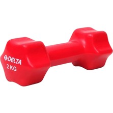 PremiumPort 2 kg Pvc Dambıl Ağırlık, Sağlıklı ve Konforlu Egzersiz Için