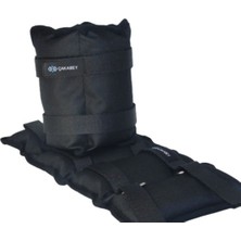 PremiumPort El ve Ayak Bilek Ağırlıkları, 3 kg Toplam, Siyah Kum Torbası Seti