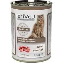 Hakay Tahılsız Kuzu Etli Yetişkin Kedi Konservesi, 400 gr