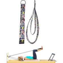 PremiumPort Yumuşak Pamuklu Dijital Baskılı Pilates Elcik Çift Set