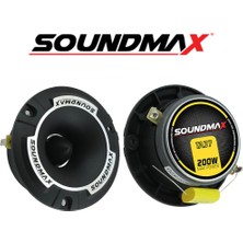 SX-TA37 Çift 400W-200W Rms 10 cm Dome Tweeter Tiz Yeni Model
