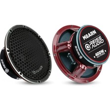 Yüksek Güçlü 20CM Oto Midrange Hoparlör Seti, 2’li Paket