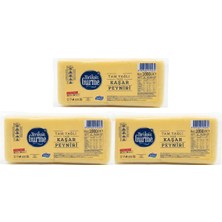 Gurme Tam Yağlı Taze  Kaşar Peyniri 1000 gr 3 Lü Paket