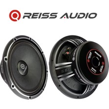 2200W Rms Çift 25 cm Oto Midrange Hoparlör Seti, Yüksek Ses Kalitesi