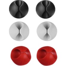 Esranın Dünyası Yapışkanlı Kablo Sabitleyici Düzenleyici 6&amp;#39;lı Paket MZ2023-38 RSPRP34-ESRDNS