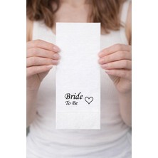 Bride To Be Bekarlığa Veda Baskılı Peçete 20 Adet