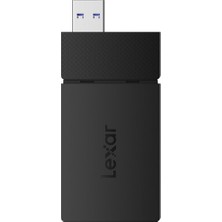 Lexar USB 3.2 Gen1 255MB/SN Çift Yuvalı Microsd/sd Kart Okuyucu LRW360U