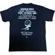 Vanquish Tsp Annıversary Black Oversızed T-Shırt