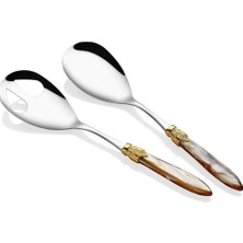 Rivadossi Sandro Laura Ring Şampanya Salata Servis Seti