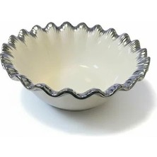 Roy King Sofıa Silver Yuvarlak Salata Kase 26CMX8CM