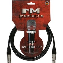 Calperia Mikrofon Kablosu, Siyah Renk 3m Xlr Uçlu ile Yüksek Kalite