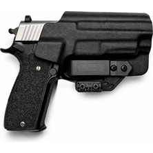 Unicorn Sig Sauer P226 Uyumlu Kydex Iwb Iç Taşıma Tabanca Kılıfı Siyah