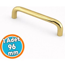 Nzb Mobilya Mutfak Çekmece Dolap Kapak Kulbu Kulpu Kulpları Metal (96 mm - 9.6 Cm) Titanyum Renk