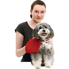 SHC4200 Karlie Tüy Toplayıcı Eldiven, 24X16 Cm, Kırmızı