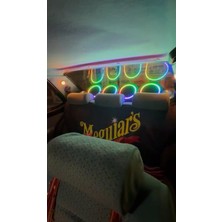 16'lı Midrange Piksel Neon LED Kapak Seti, Animasyonlu, Manuel Kumanda