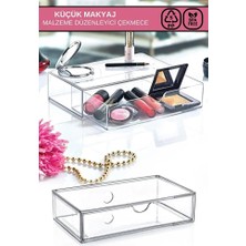 Poomy Küçük Makyaj Organizeri Modülü Kozmetik Fırça Düzenleyici Organizer /CN1503